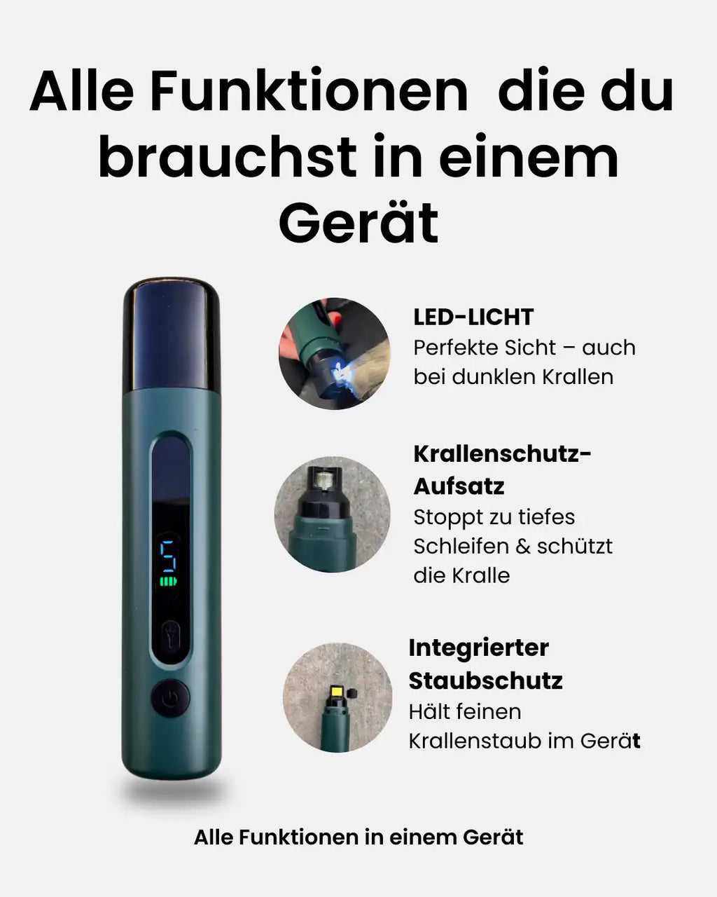 Funktionen in einem Gerät