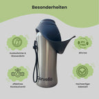 TravelBuddy | Edelstahl Trinkflasche für Unterwegs