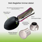 TravelBuddy | Edelstahl Trinkflasche für Unterwegs