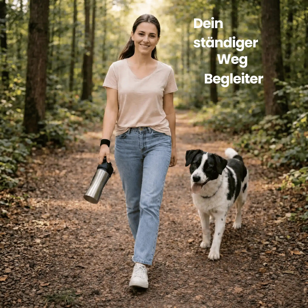 TravelBuddy | Edelstahl Trinkflasche für Unterwegs